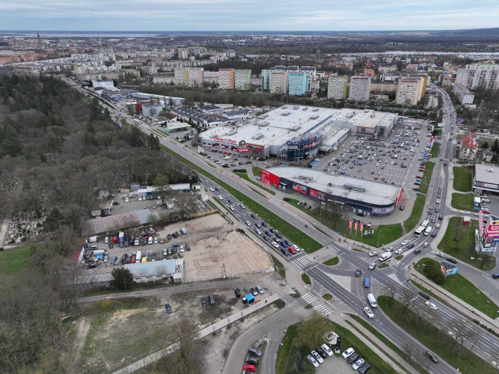 Działka Wynajem Szczecin os. Reda 4