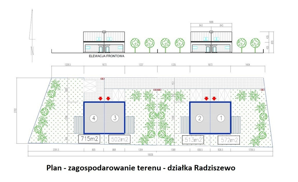 Działka Sprzedaż Radziszewo Liliowa 2