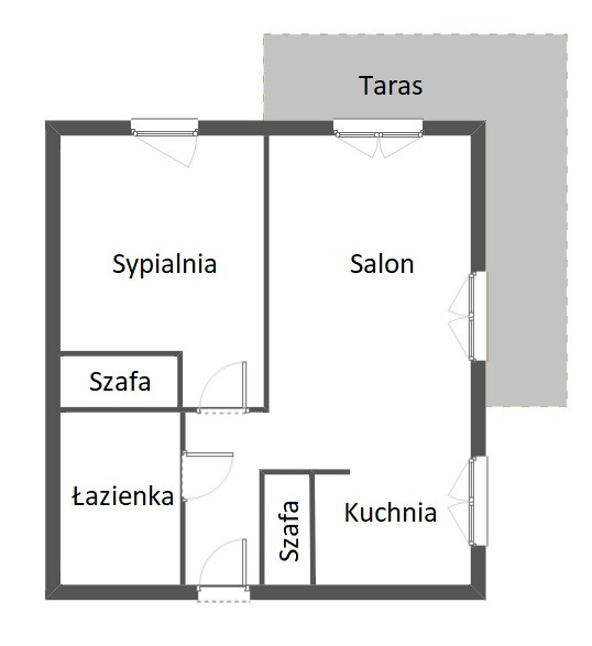 Mieszkanie Wynajem Szczecin Warszewo 11