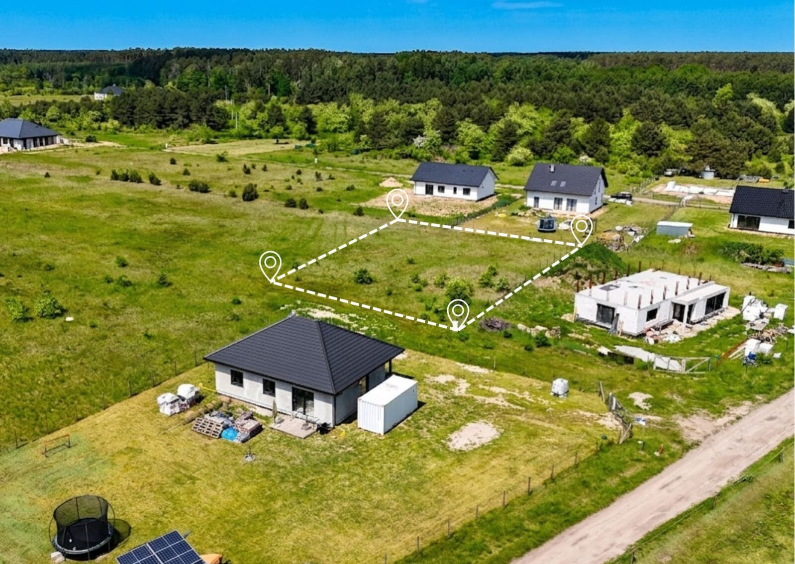 Działka Sprzedaż Białuń Jarzębinowa